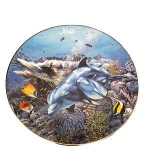 A year in paradise May limited edition Bradford exchange plate no. 6184